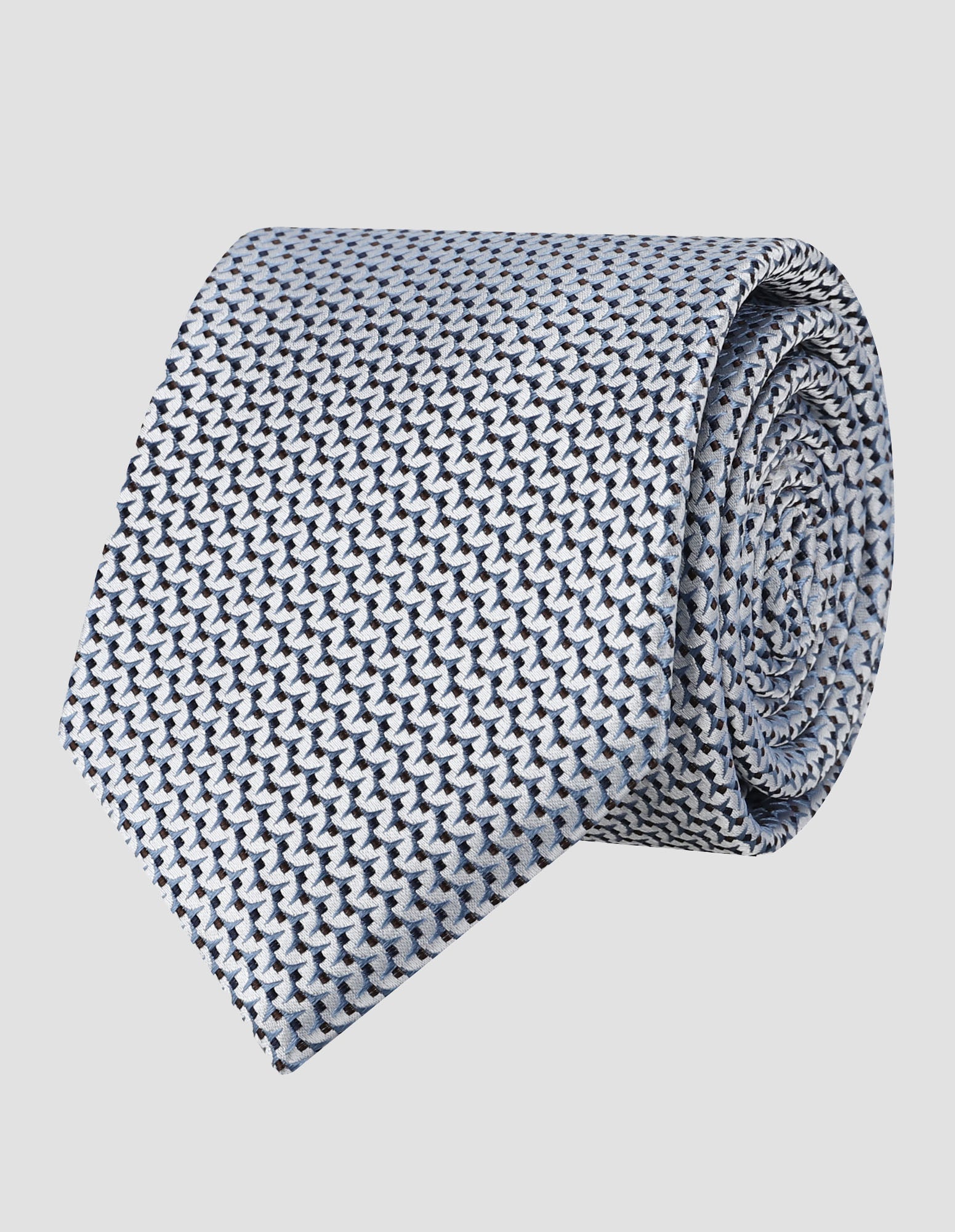 SILK  JAQUARD - SILVER