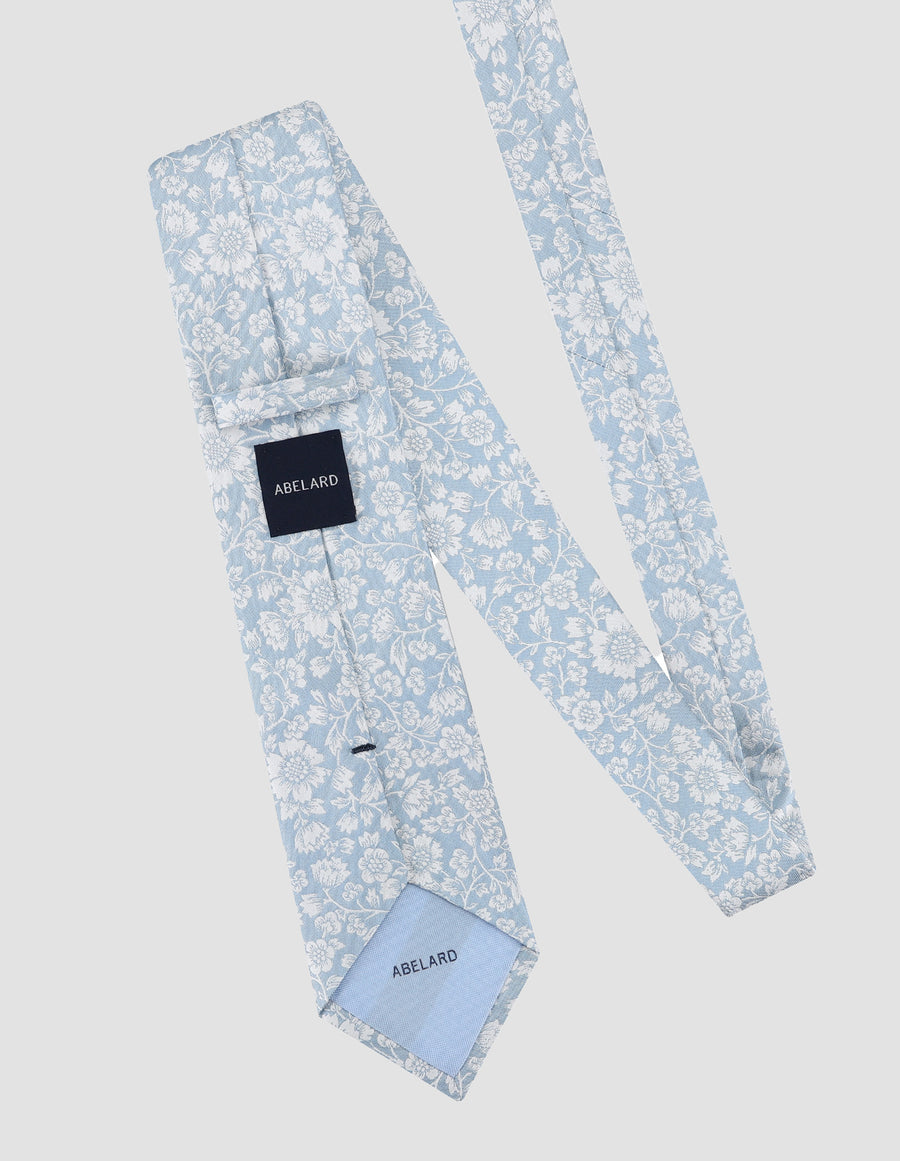 Formal Botanical Jacquard Tie