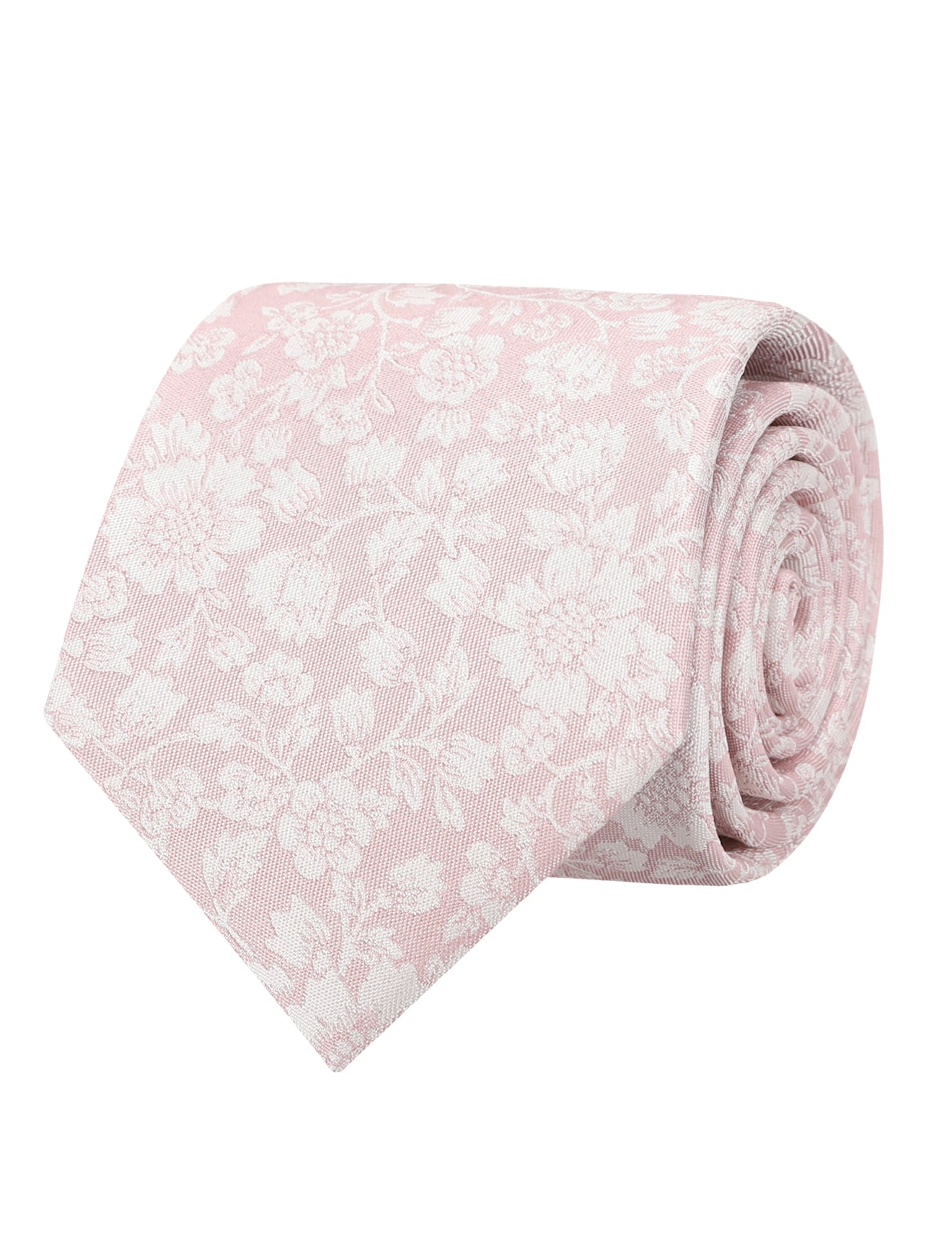Formal Botanical Jacquard Tie