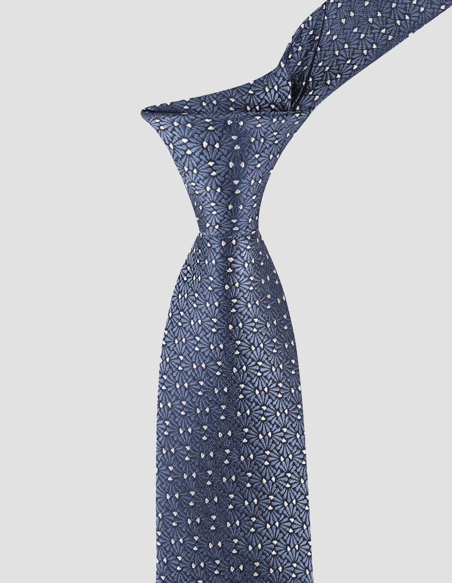 Formal Botanical Jacquard Tie