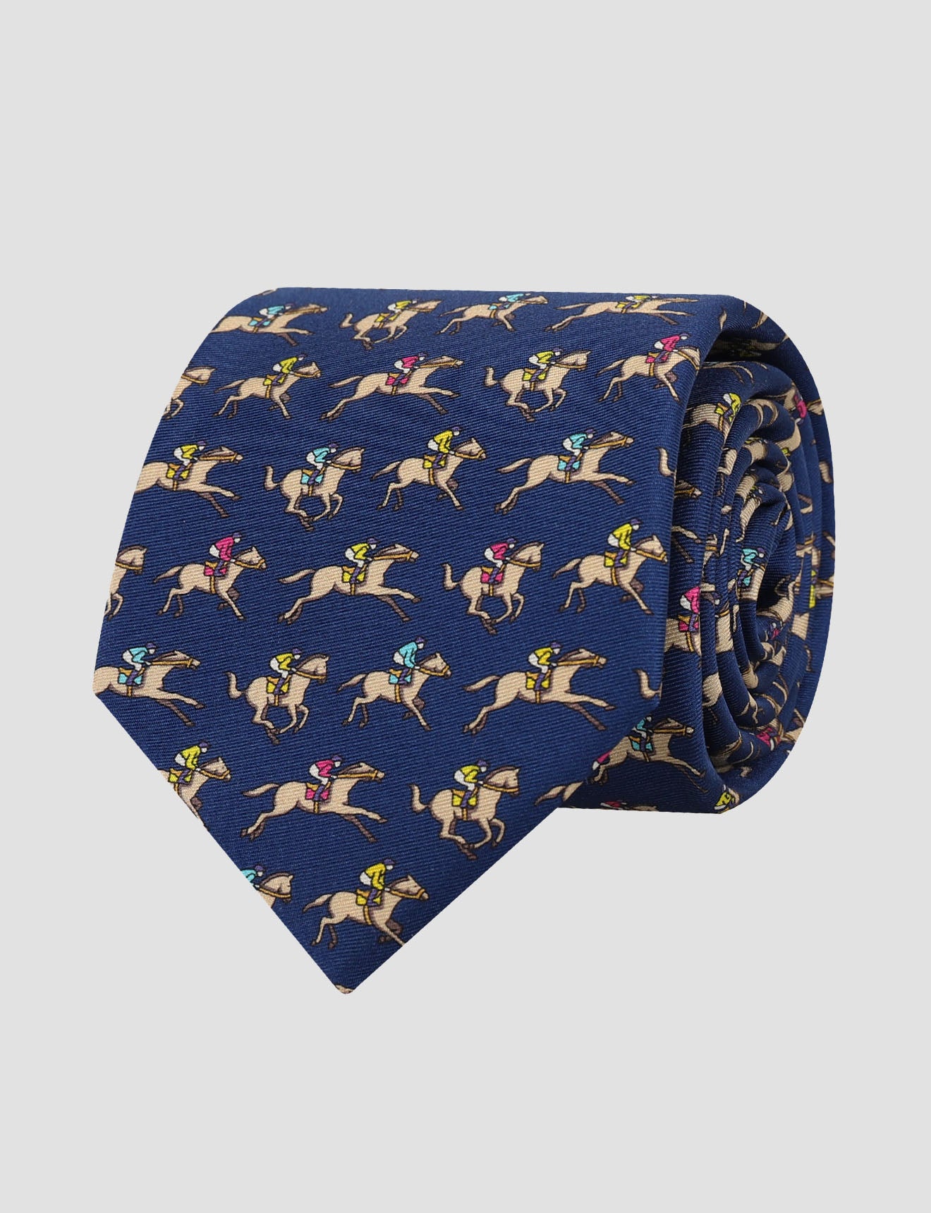 Formal Horses Digital Print Tie