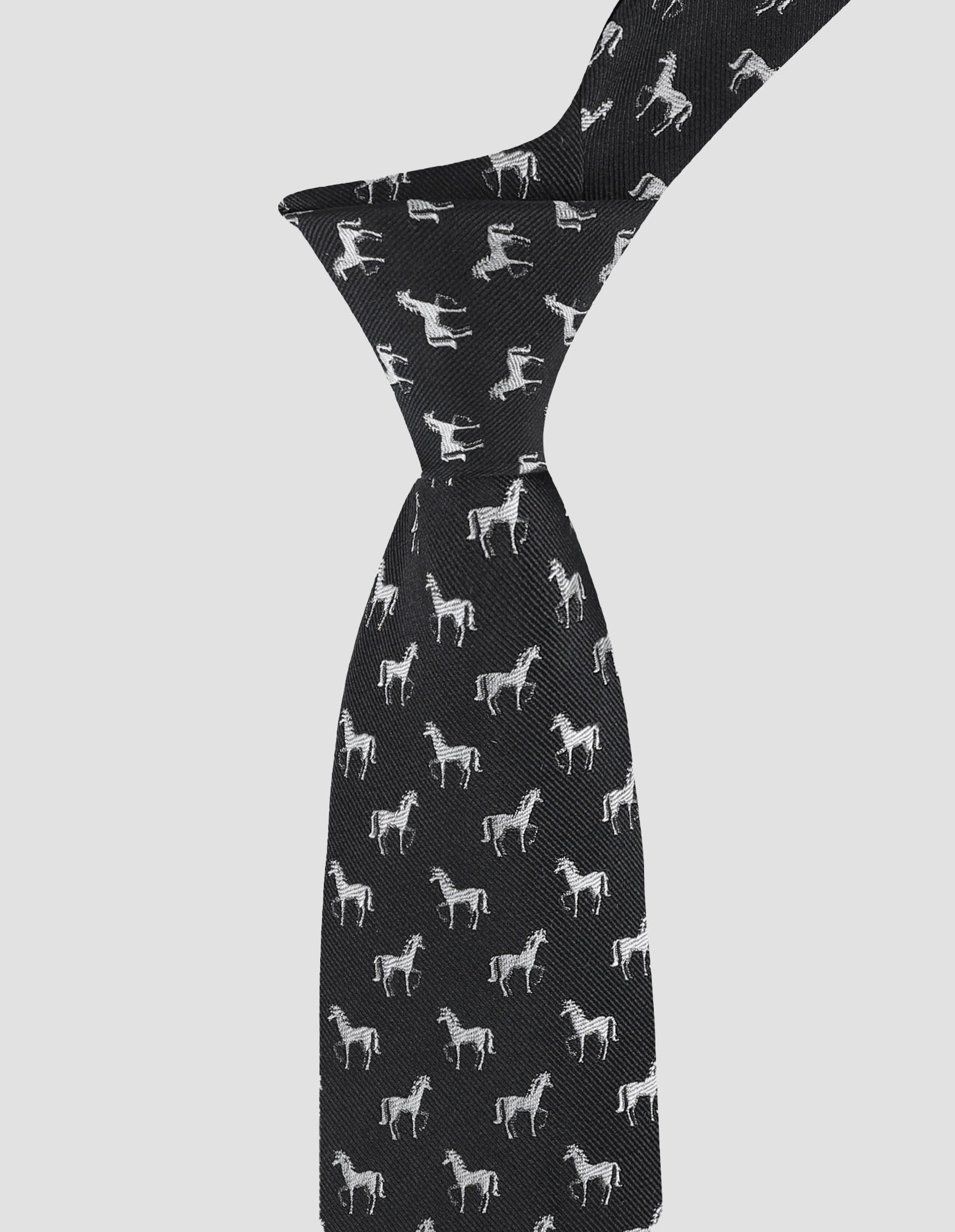 Formal Horses Jacquard Tie