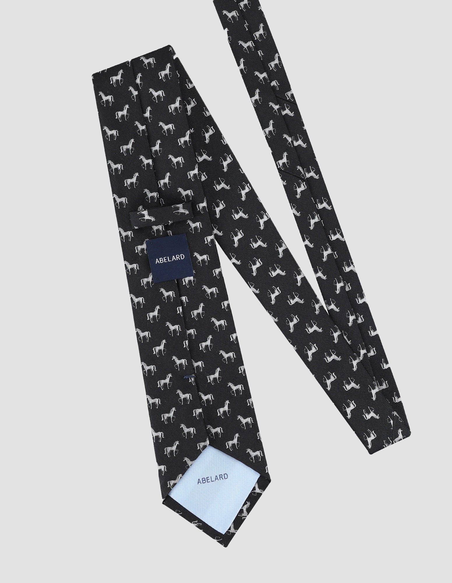 Formal Horses Jacquard Tie