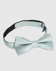 TEXTURED SILK BOW TIE - SAGE