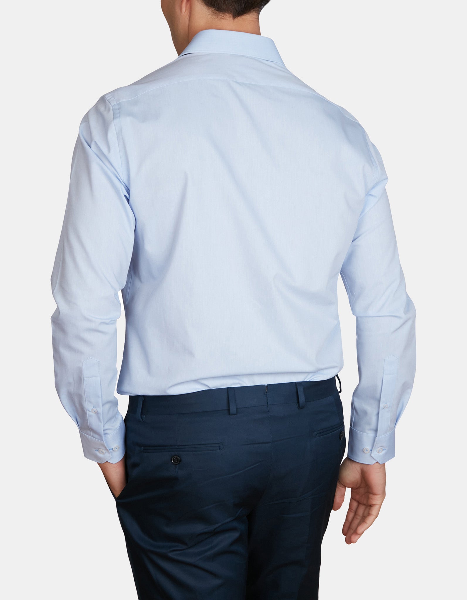 4 WAY STRETCH POPLIN SLIM FIT