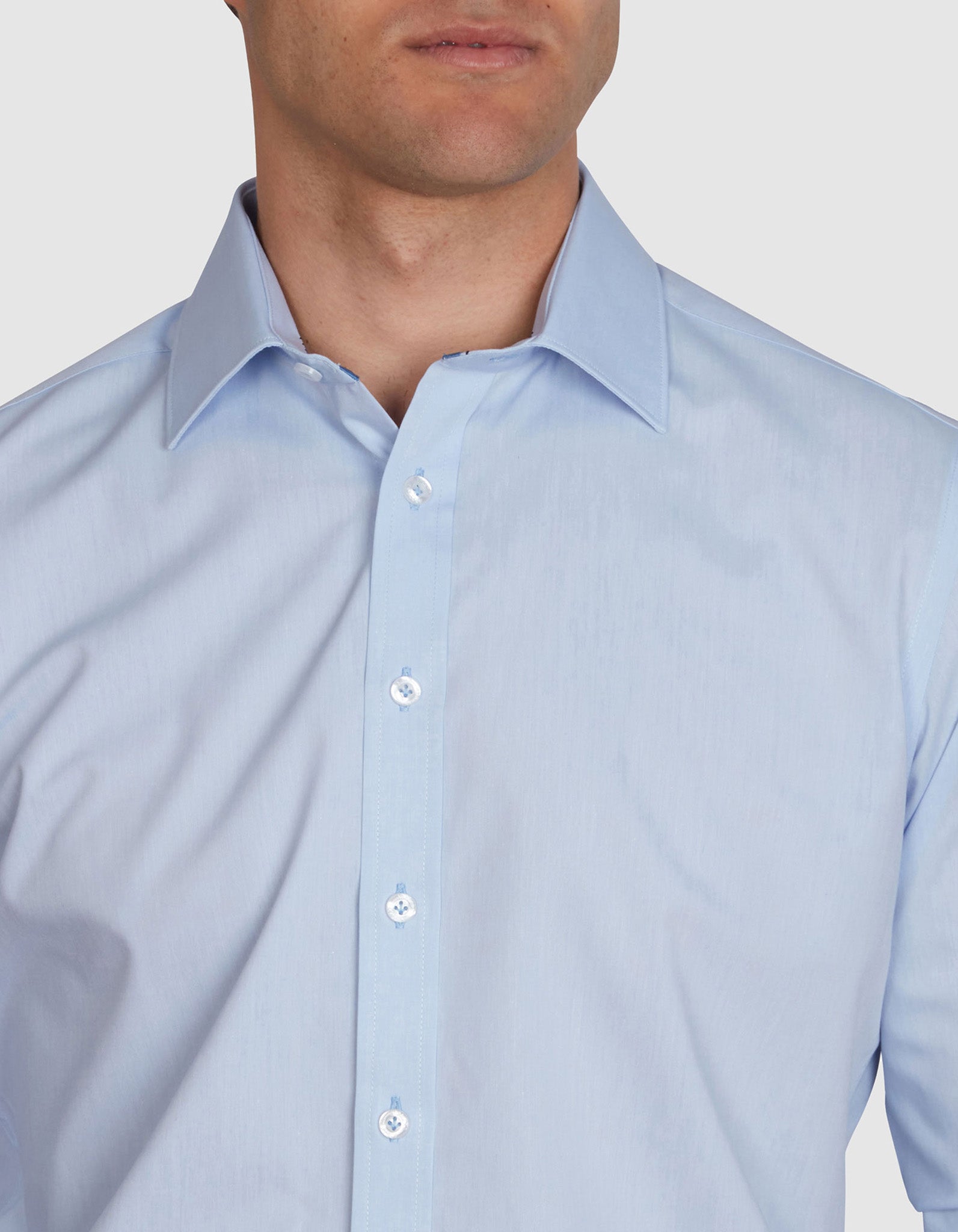 4 WAY STRETCH POPLIN SLIM FIT