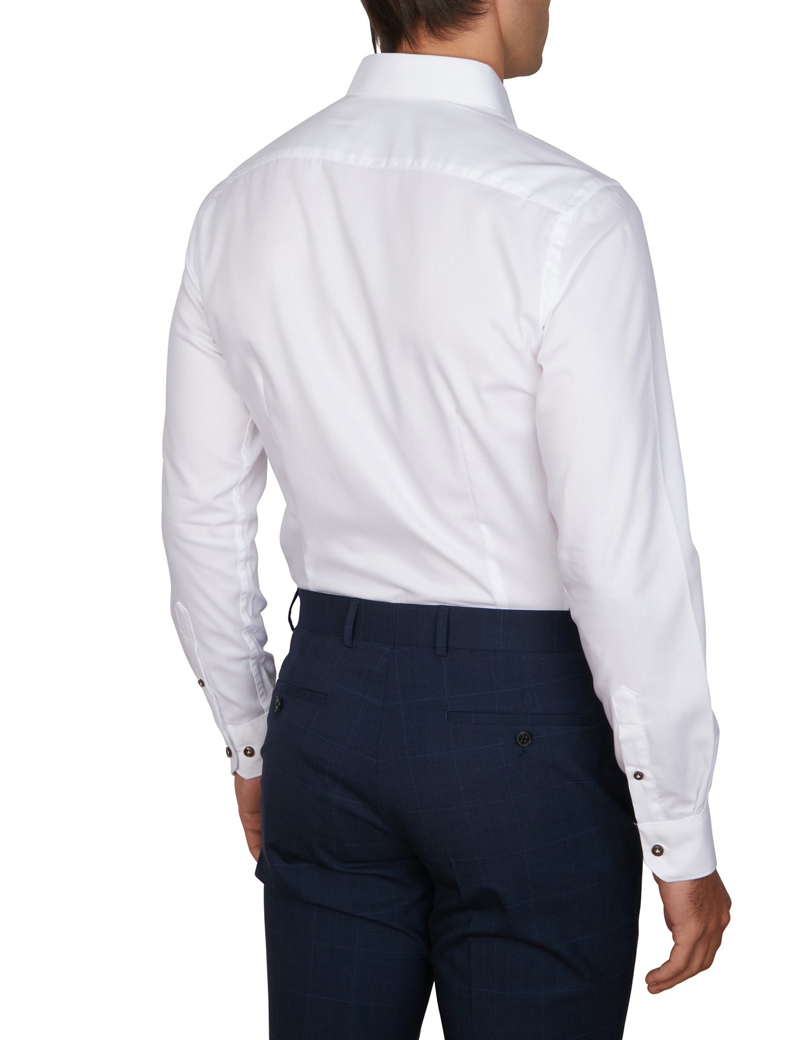 BOTTONE CIOCCOLATO LUXE SHIRT ATHLETIC FIT