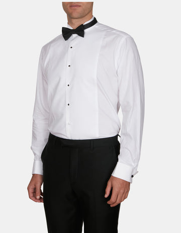 MARCELLA FRONT DINNER SHIRT WING TIP COLLAR SLIM FIT