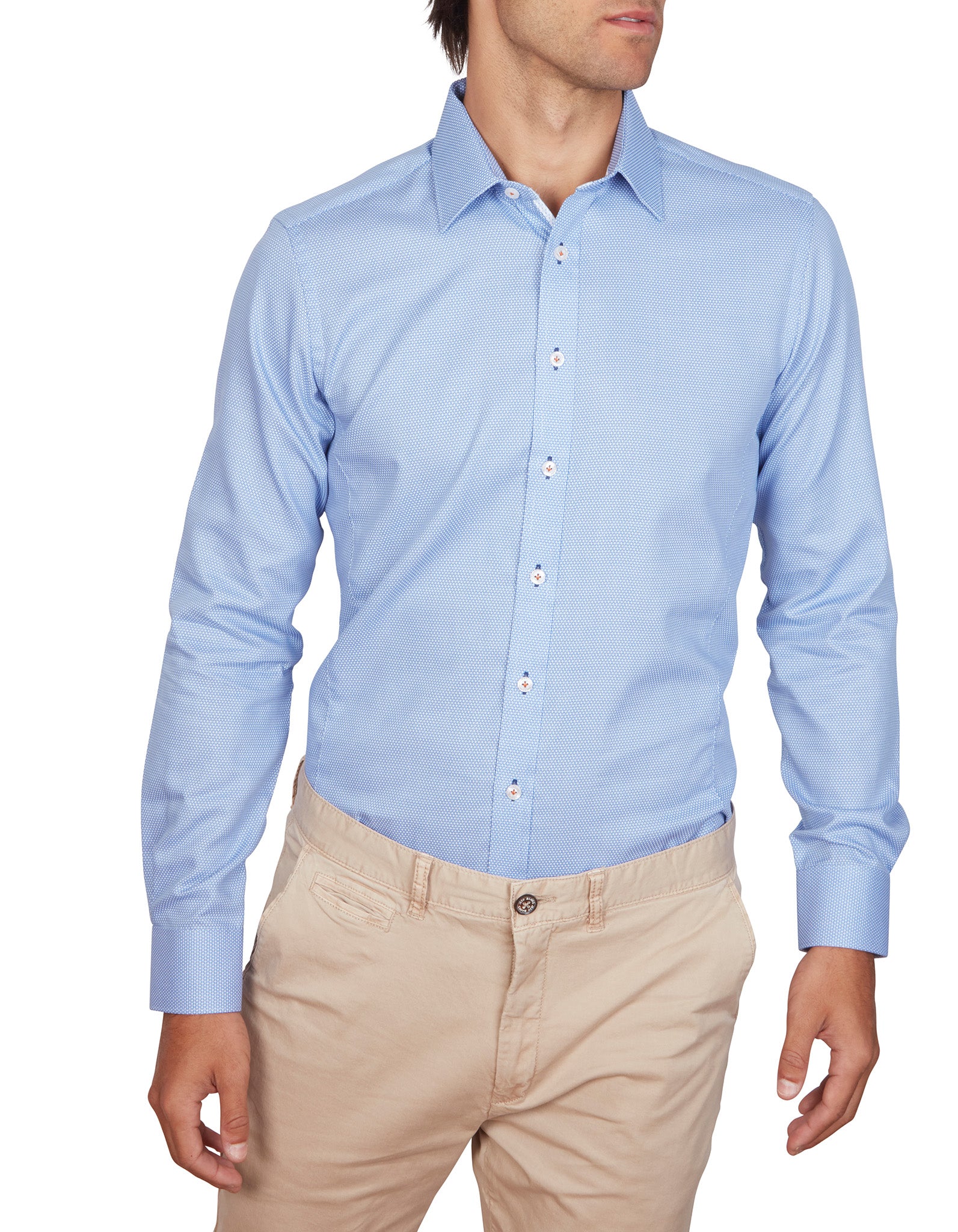 MIRANO DOBBY SHIRT ATHLETIC FIT