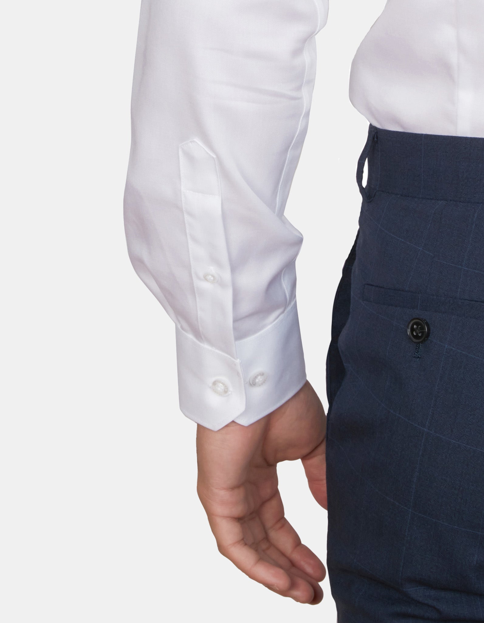 NON IRON COTTON SHIRT ATHLETIC FIT