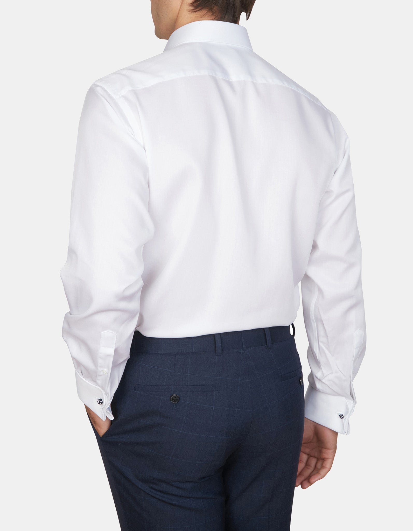 NON IRON COTTON SHIRT CLASSIC FIT FRENCH CUFF