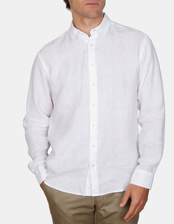 Pure Linen Shirt Classic Fit