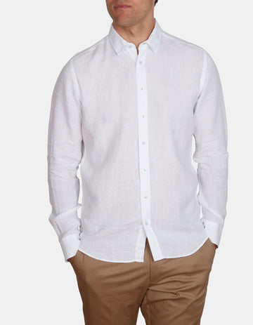 Pure Linen Shirt Slim Fit