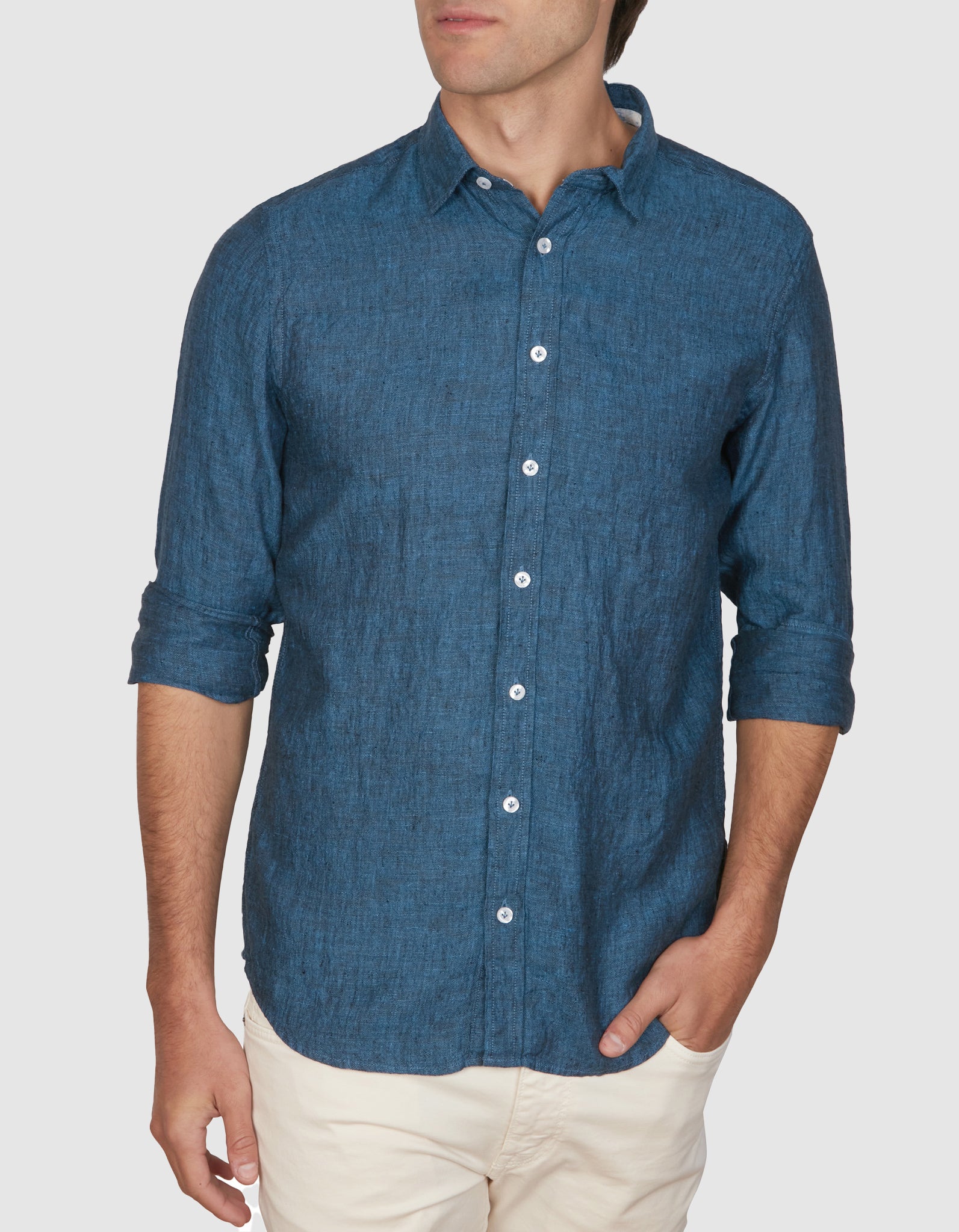 PURE LINEN SHIRT SLIM FIT