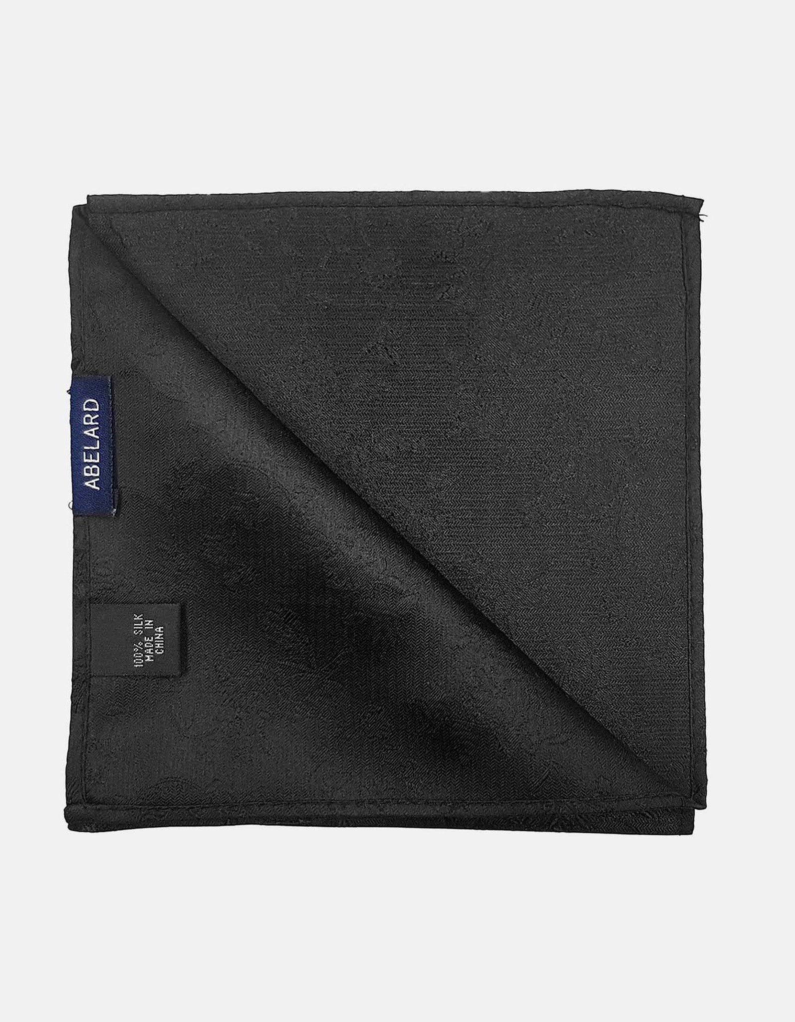 FORMAL SILK PAISLEY POCKET SQUARE