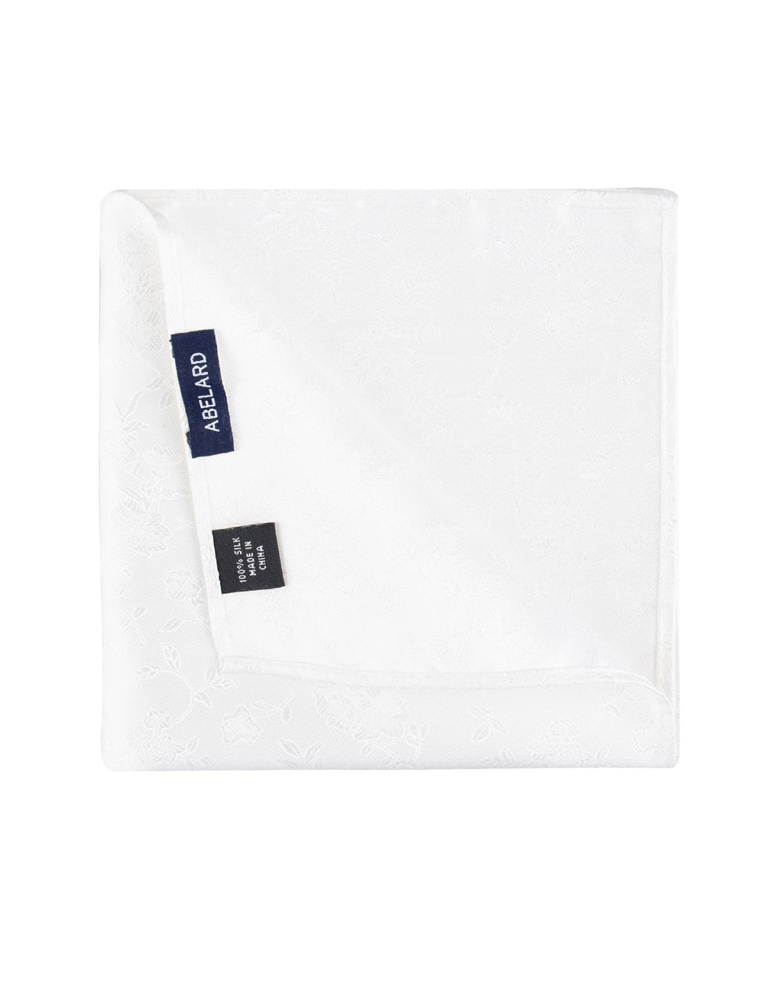 FORMAL SILK PAISLEY POCKET SQUARE