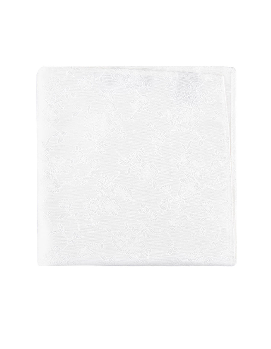 FORMAL SILK PAISLEY POCKET SQUARE