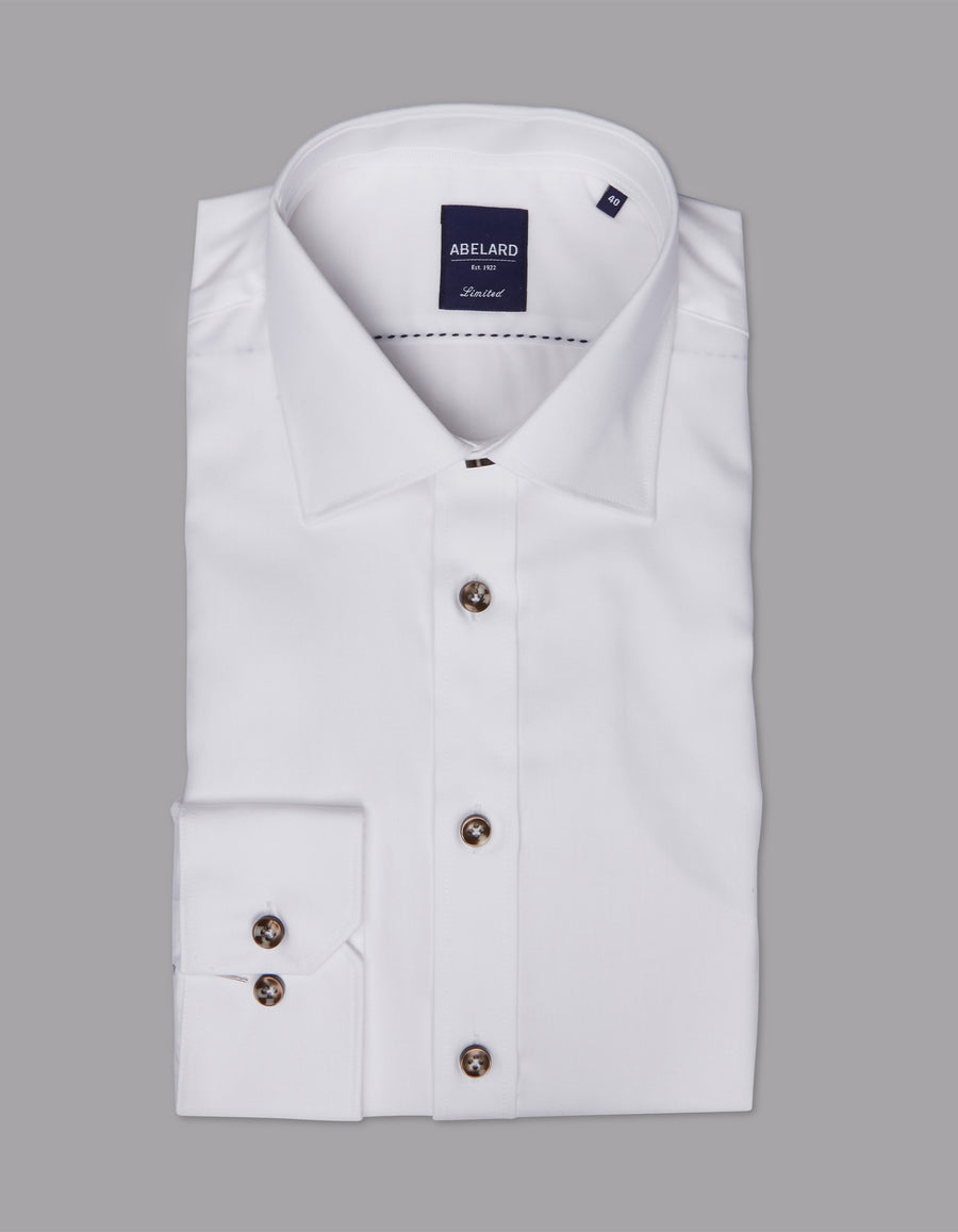 Bottone Cioccolato Luxe Shirt Slim Fit