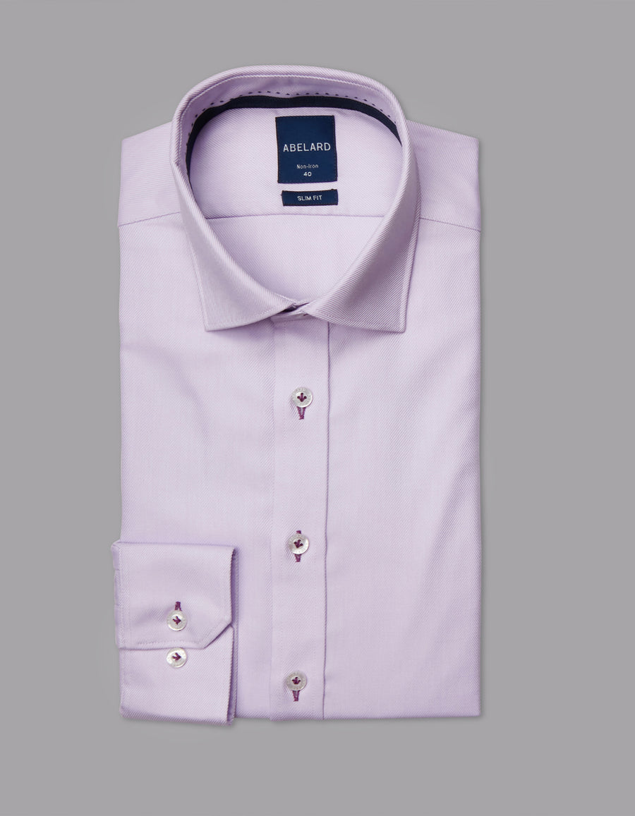 SUPER NON IRON TWILL SHIRT SLIM FIT