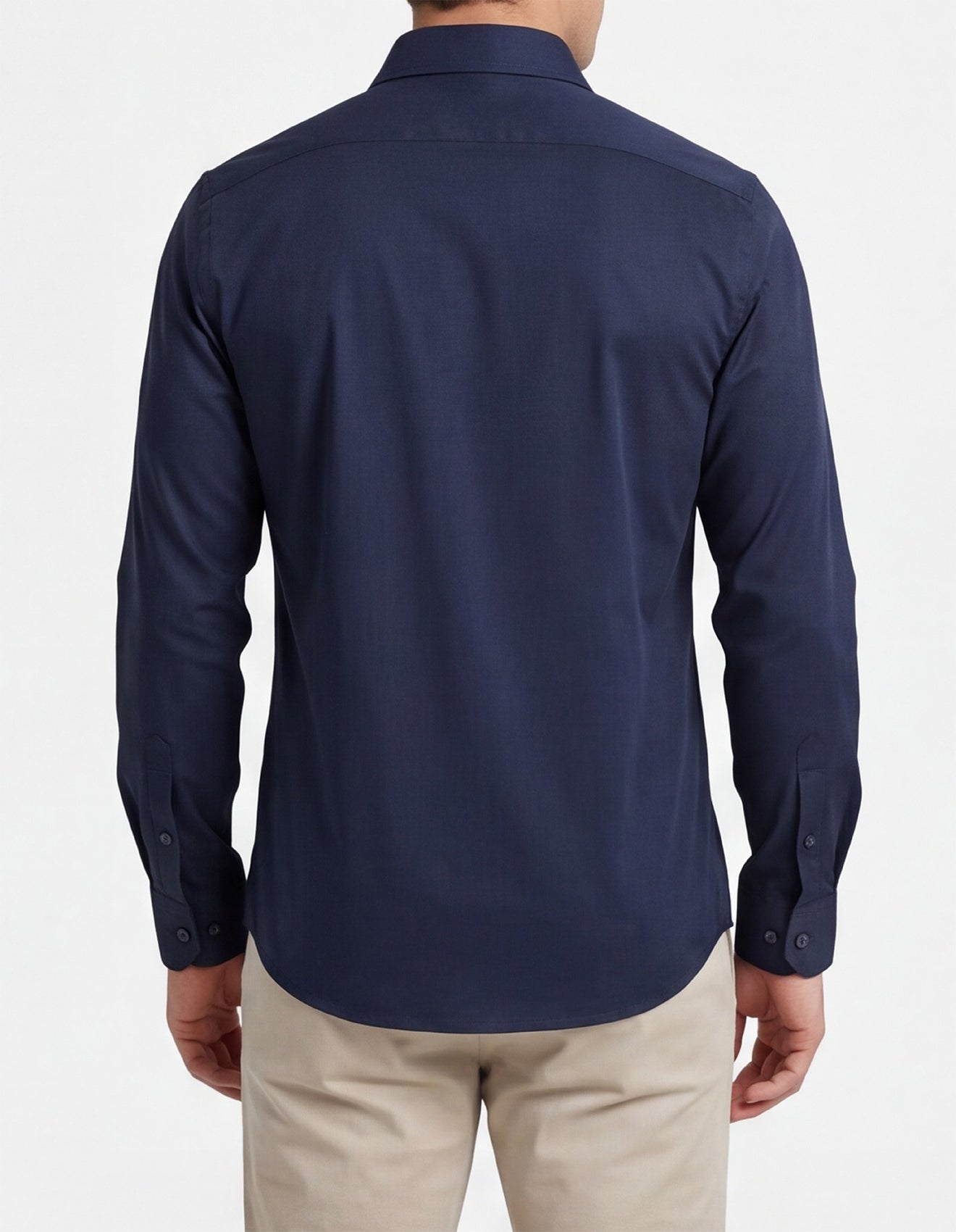 4 WAY STRETCH POPLIN SLIM FIT