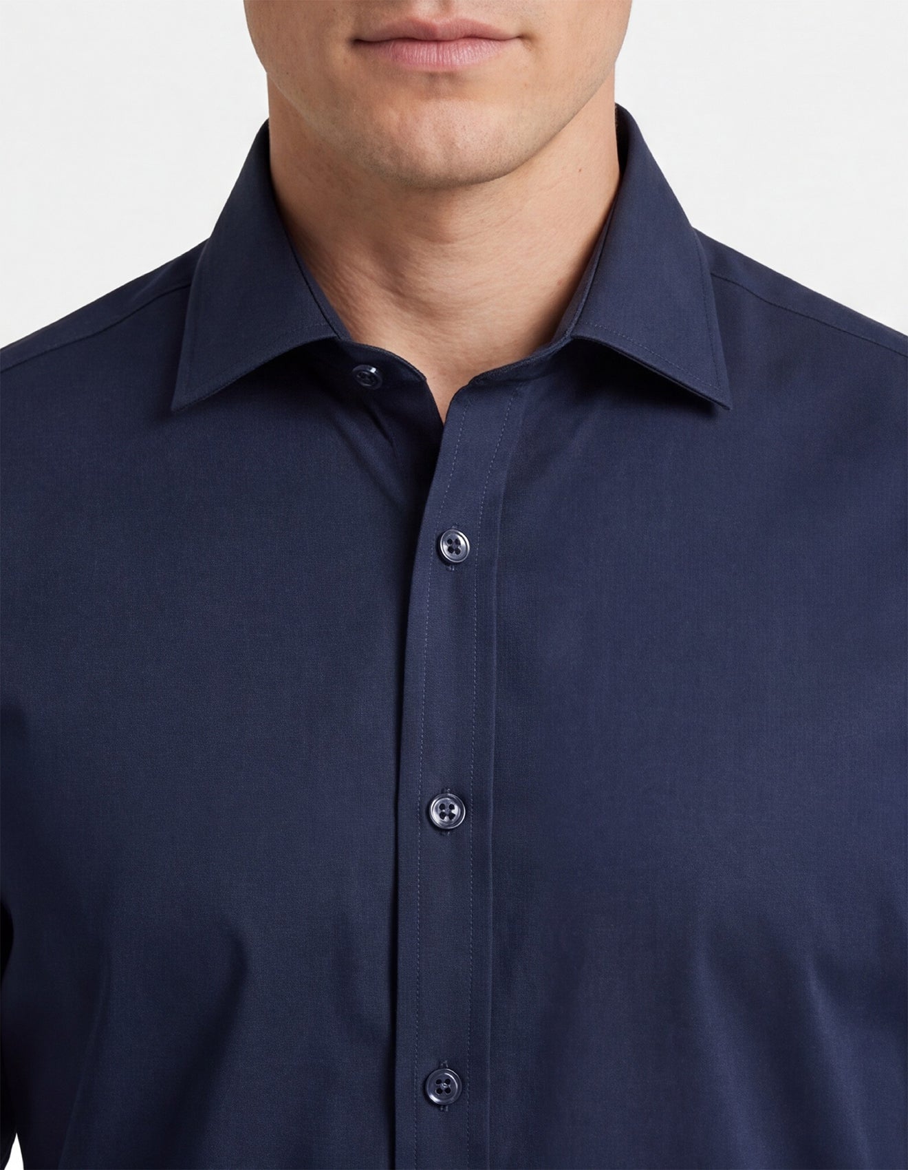 4 WAY STRETCH POPLIN SLIM FIT