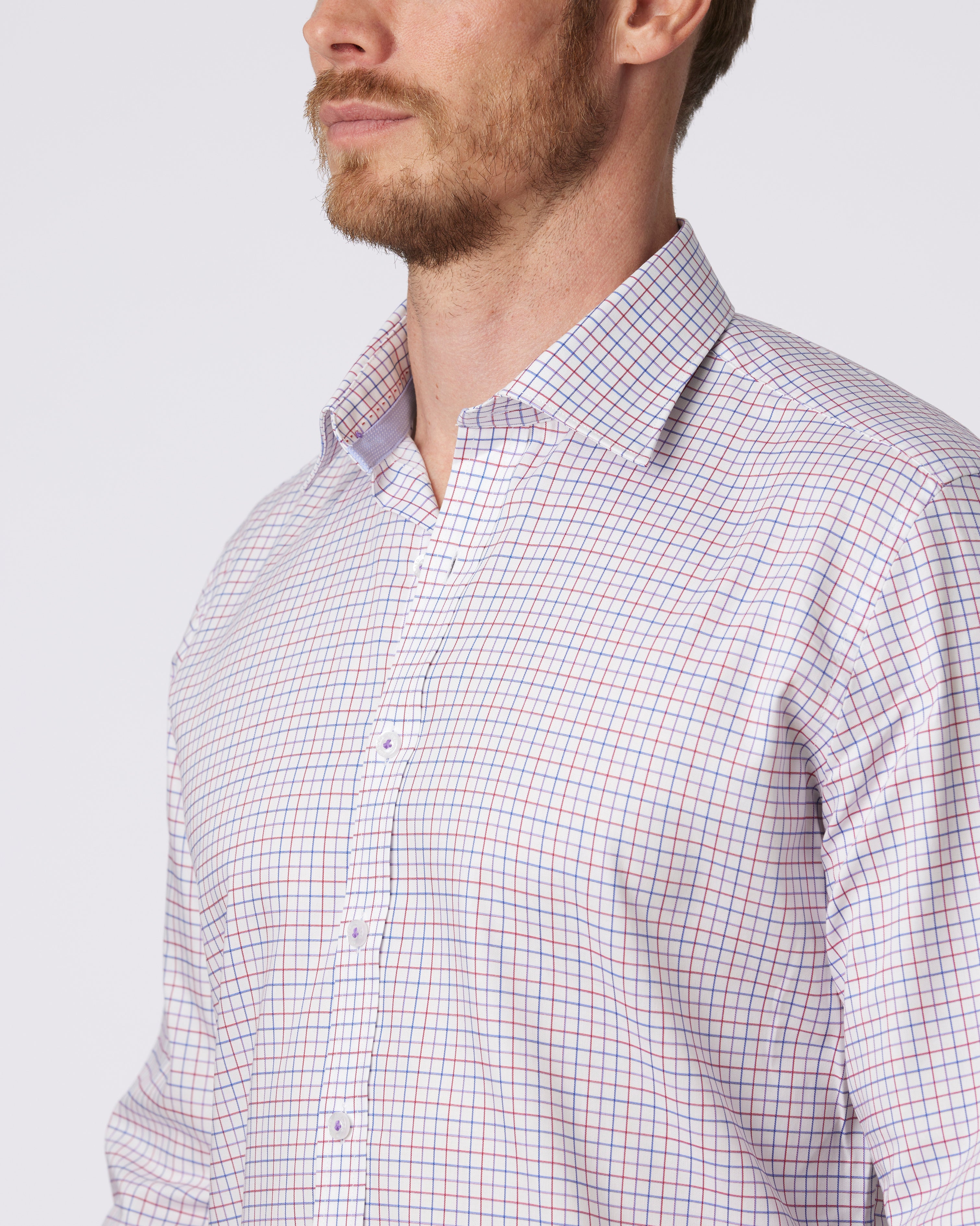 FLANEUR CHECK SLIM FIT SHIRT