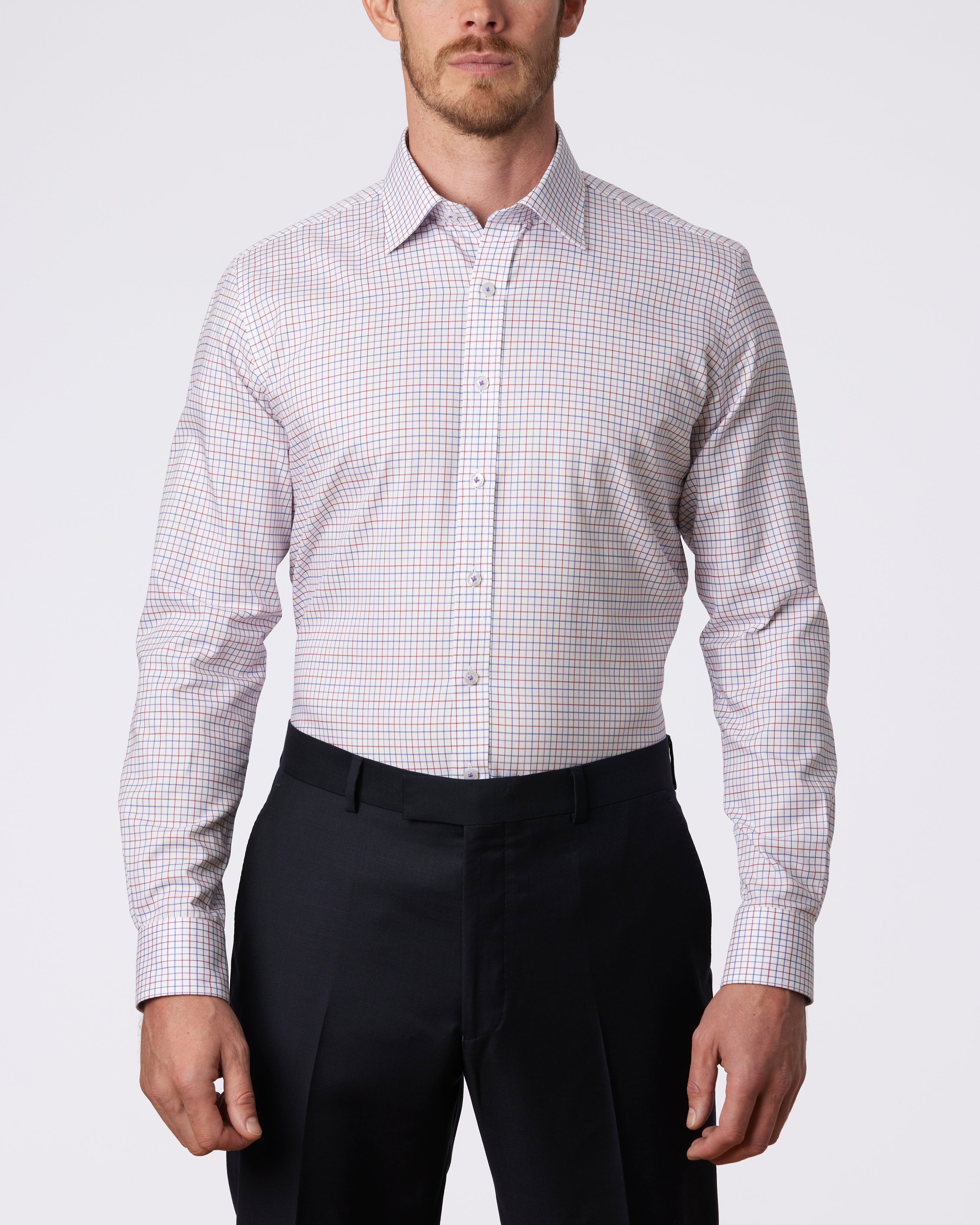 FLANEUR CHECK SLIM FIT SHIRT